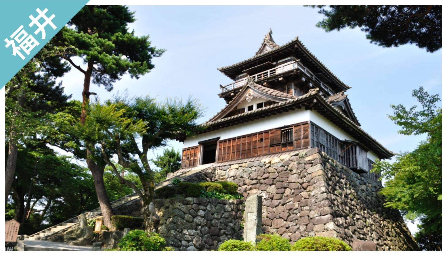 現存する12の城と日本最古の城：丸岡城
