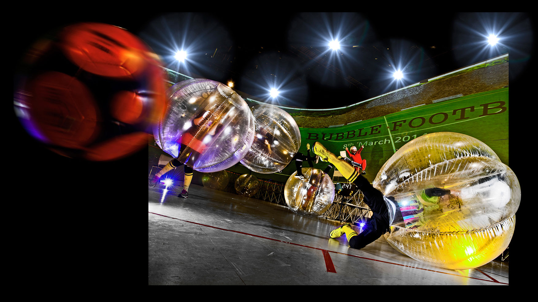 バブルサッカー