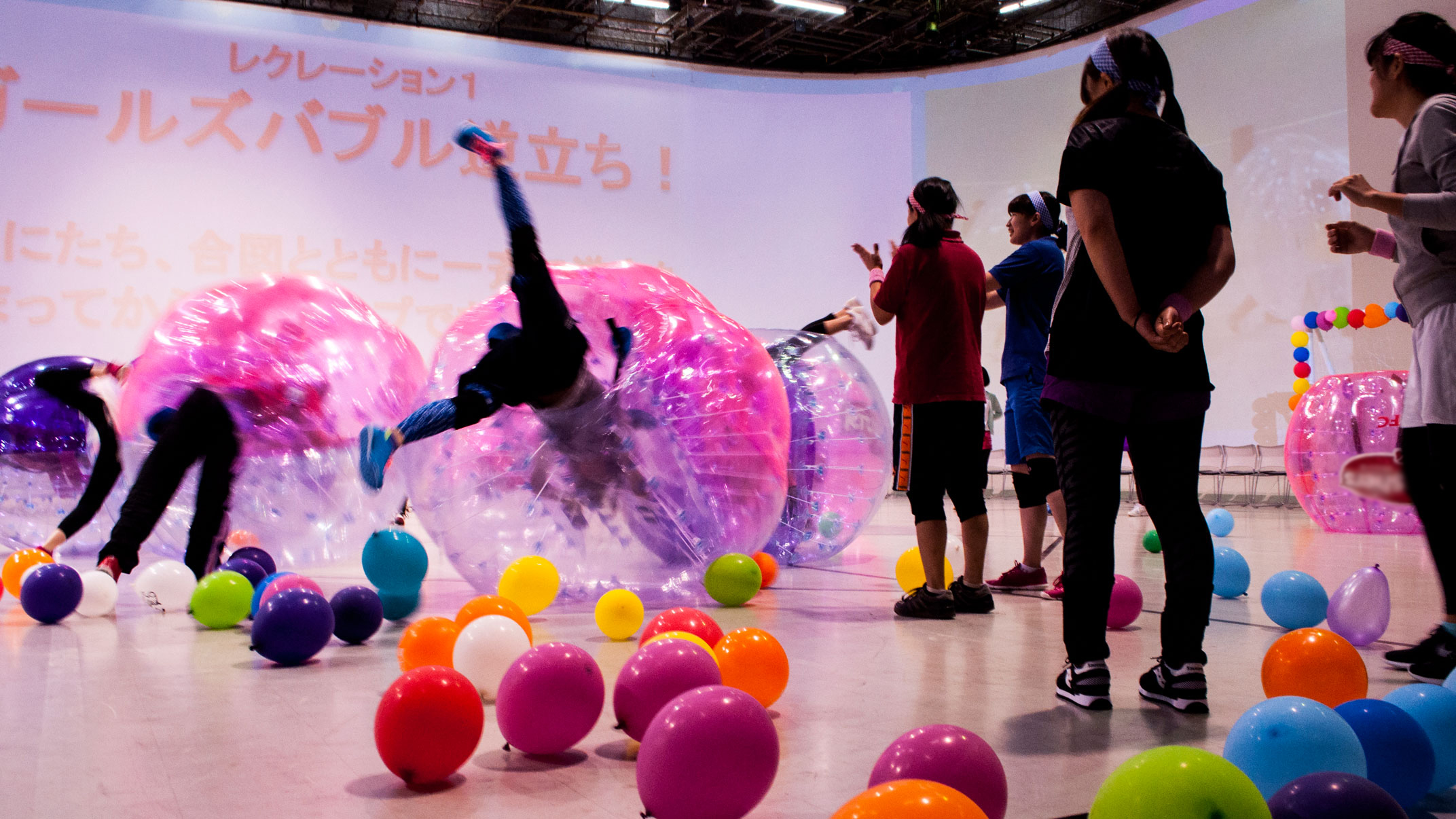 バブルサッカー