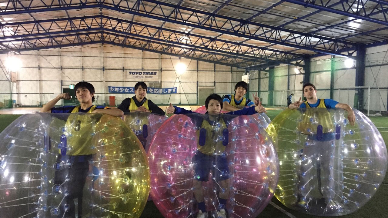 バブルサッカー