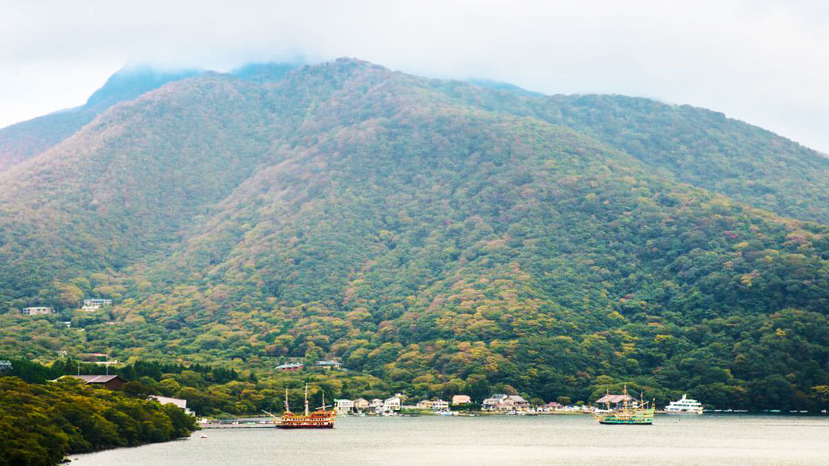 箱根でトレッキング