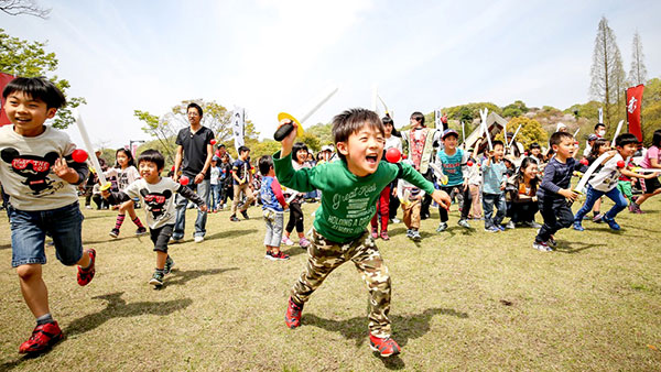 チャンバラ合戦 戦