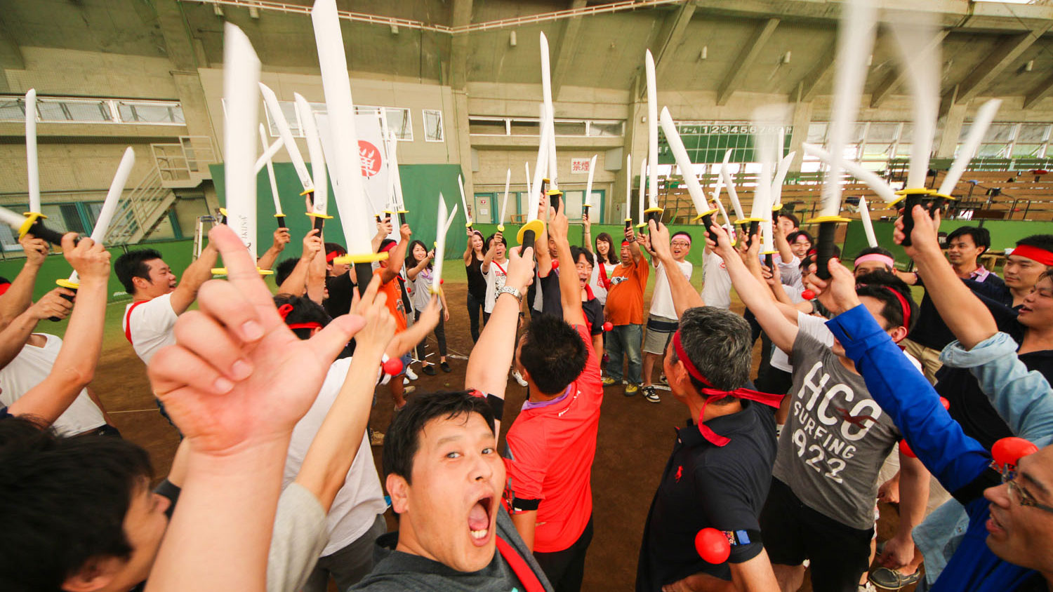 チャンバラ合戦 戦