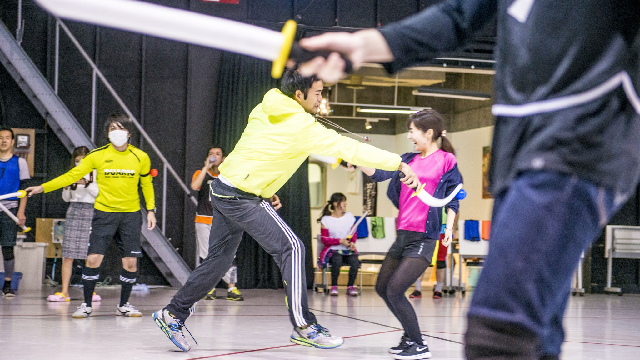 チャンバラ合戦 戦