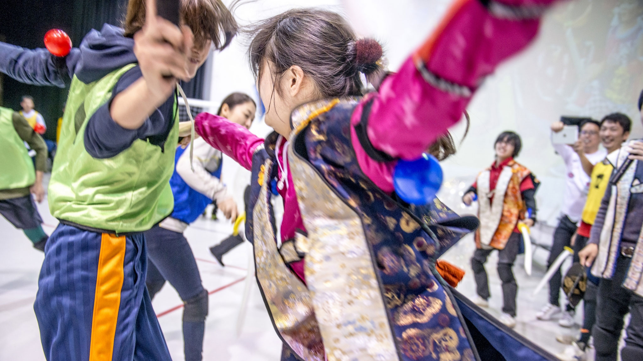 チャンバラ合戦 戦