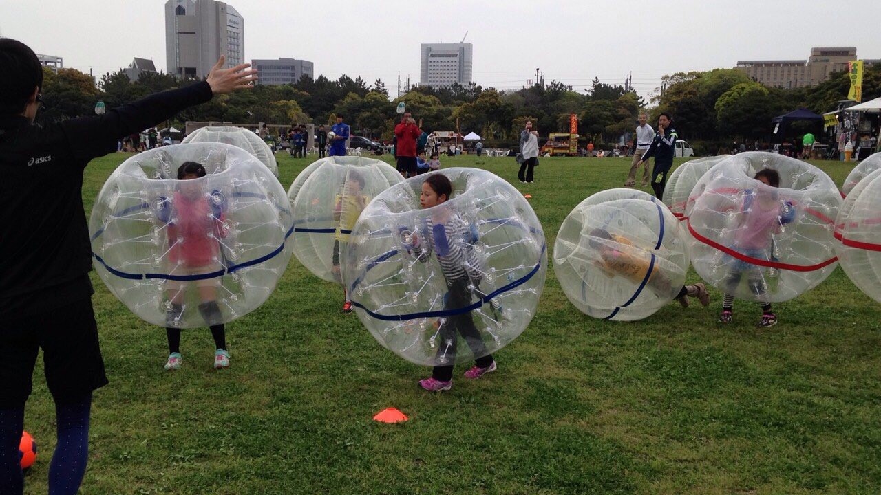 キッズバブルサッカー