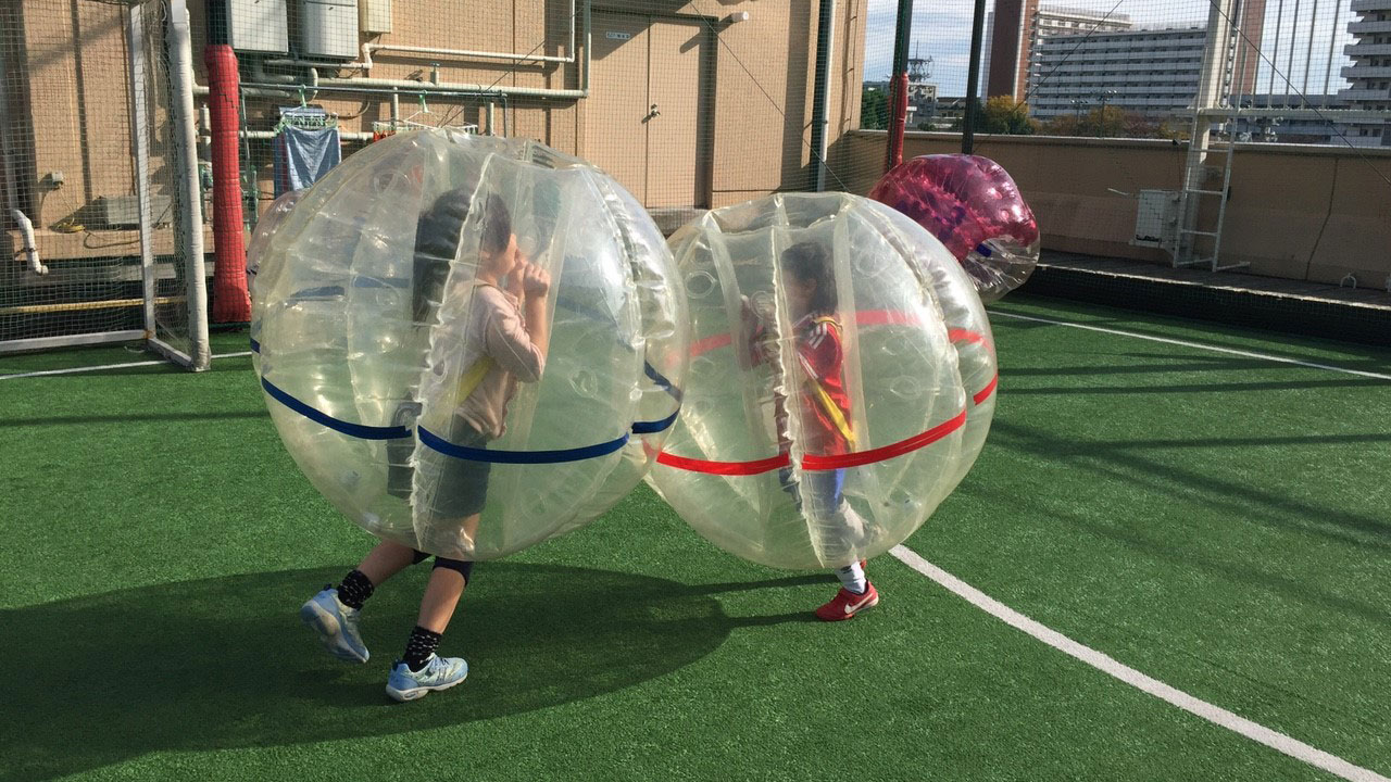 キッズバブルサッカー