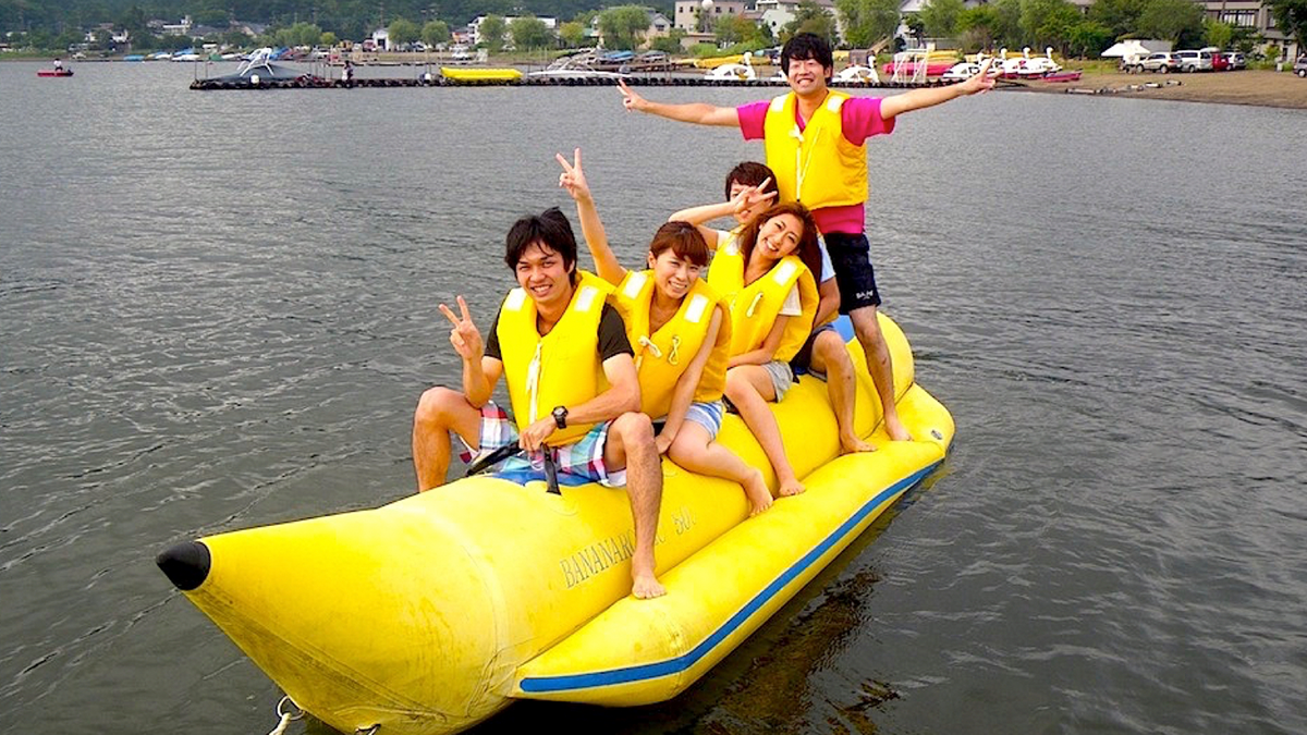 山中湖 de 体験